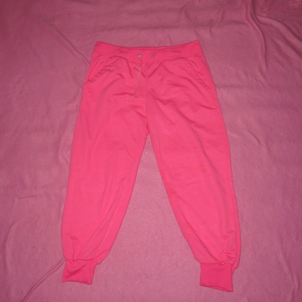 Pink Capri Sweatpants